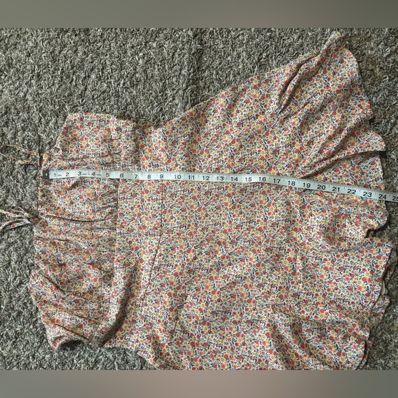 Trixxi Pink Floral Mini Dress/Skort - Picture 7 of 8